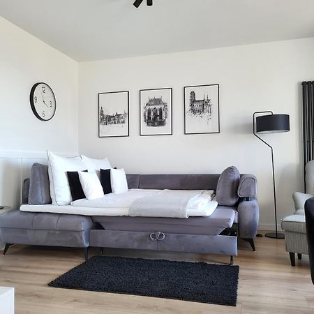 Apartament 150 Zaspa Vvita Z Prywatnym Ogrodem I Tarasem Гданськ Екстер'єр фото