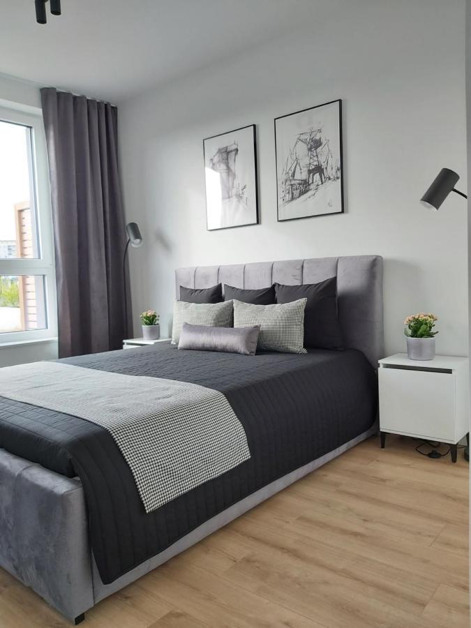 Apartament 150 Zaspa Vvita Z Prywatnym Ogrodem I Tarasem Гданськ Екстер'єр фото
