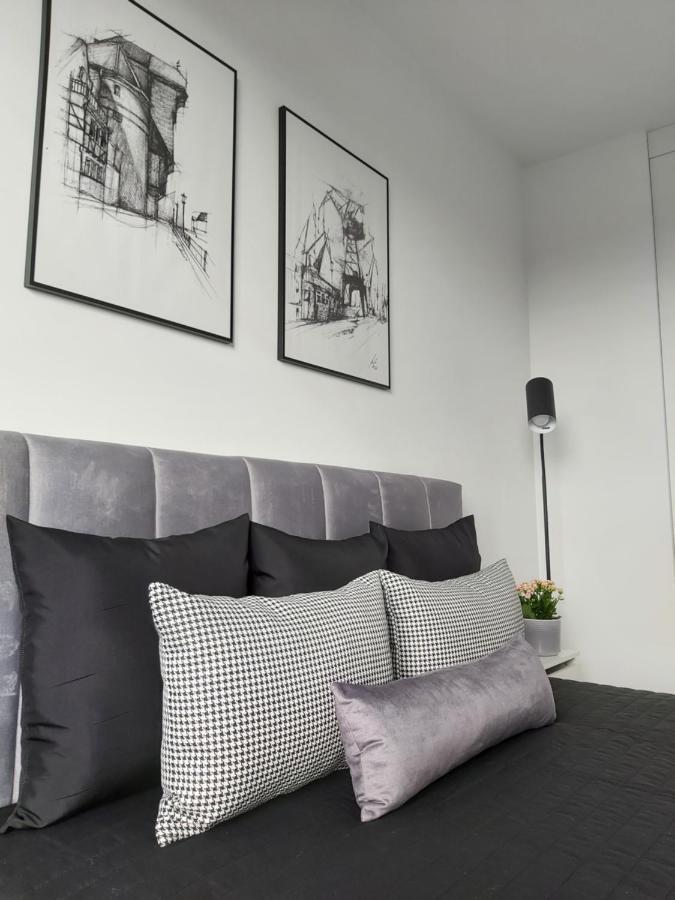 Apartament 150 Zaspa Vvita Z Prywatnym Ogrodem I Tarasem Гданськ Екстер'єр фото