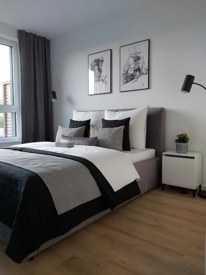 Apartament 150 Zaspa Vvita Z Prywatnym Ogrodem I Tarasem Гданськ Екстер'єр фото