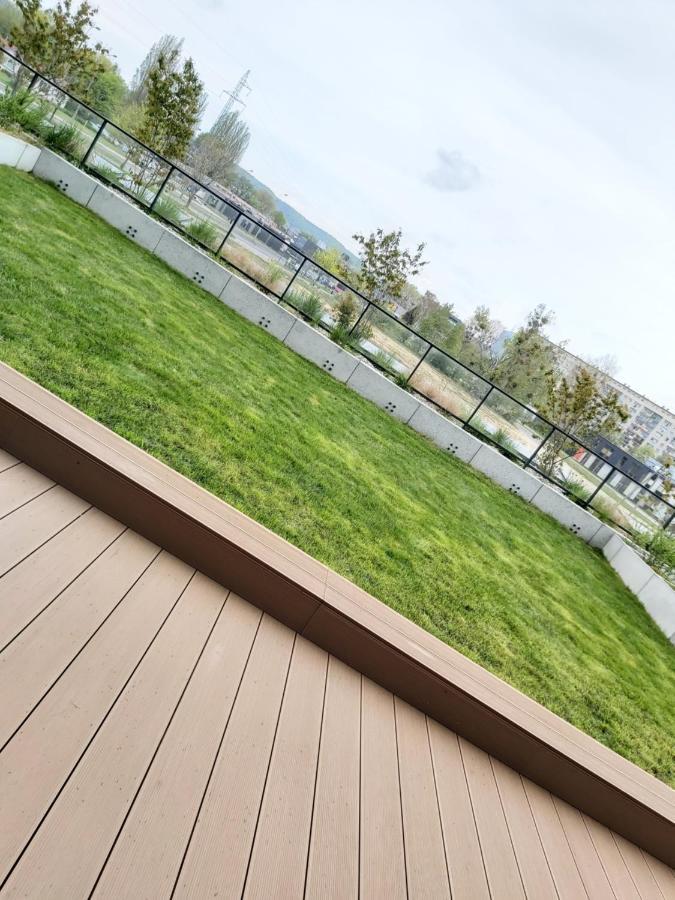 Apartament 150 Zaspa Vvita Z Prywatnym Ogrodem I Tarasem Гданськ Екстер'єр фото
