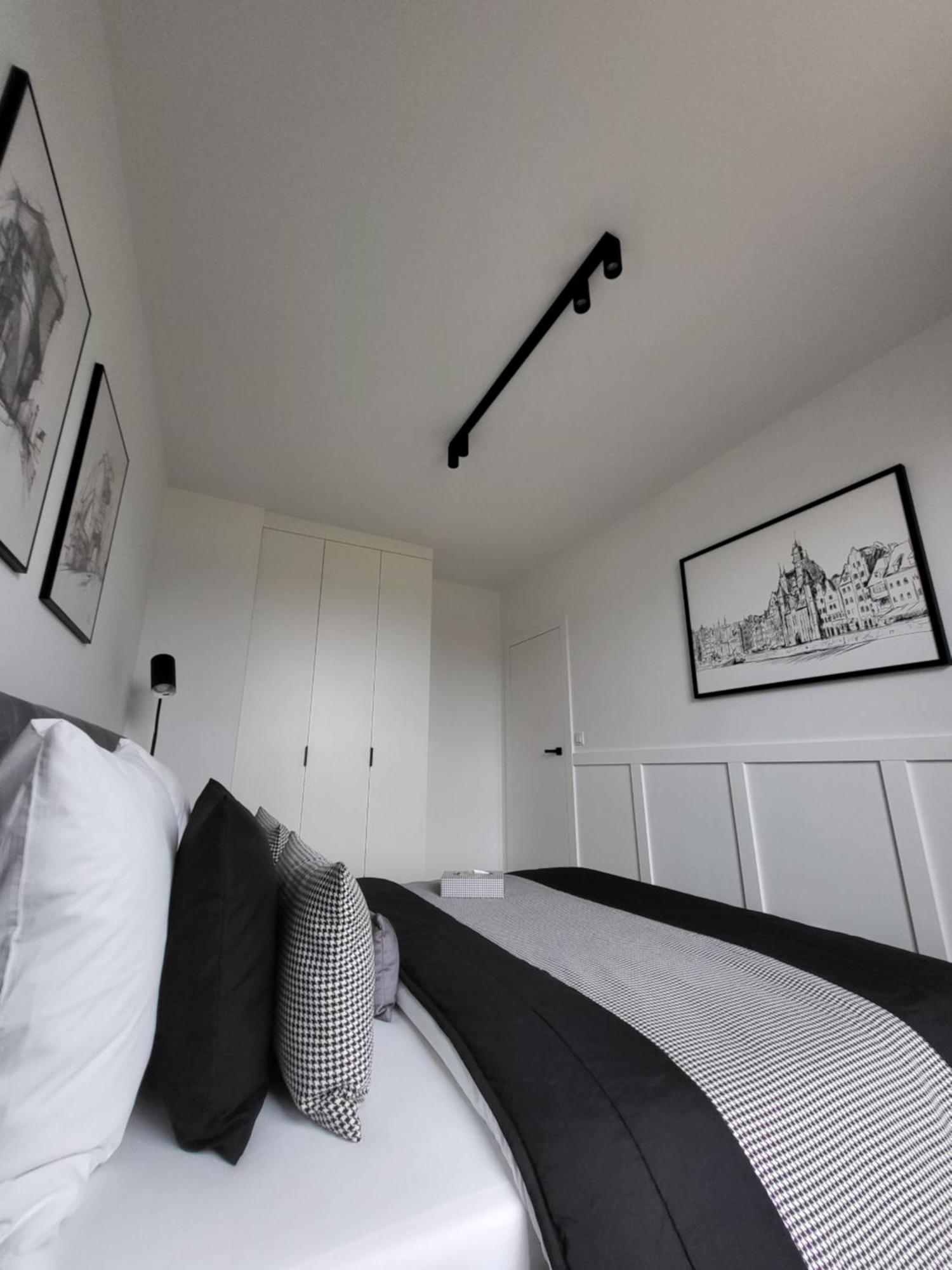 Apartament 150 Zaspa Vvita Z Prywatnym Ogrodem I Tarasem Гданськ Екстер'єр фото